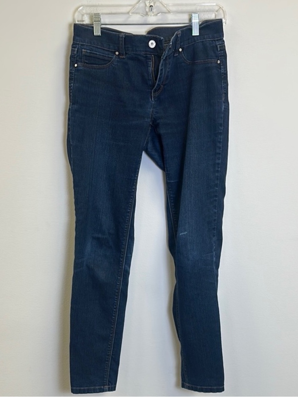 White House Black Market Blue Skinny Jeans